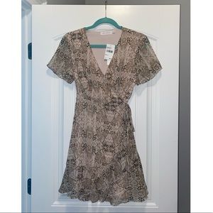 Nordstrom All in Favor Snake Print Dress